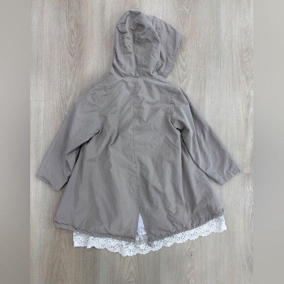 Girls Beige Jacket, size 11 - Picture 5 of 6